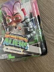 Monsters Vs Aliens Dr. Cockroach Action Figure Toy Quest 2009 Dreamworks