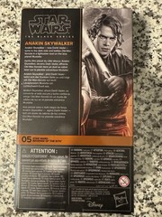 Star Wars Black Series Anakin Skywalker Revenge Of The Sith, Damaged Box