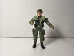 CAMOUFLAGE ARMY GREEN BERET MARINES JUNGLE SOLDIER 4″ Action Figure