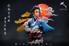 In Stock Demon Slayer Kamado Tanjirou Resin Bust Model 1/4 Scae Blue Sky Studios