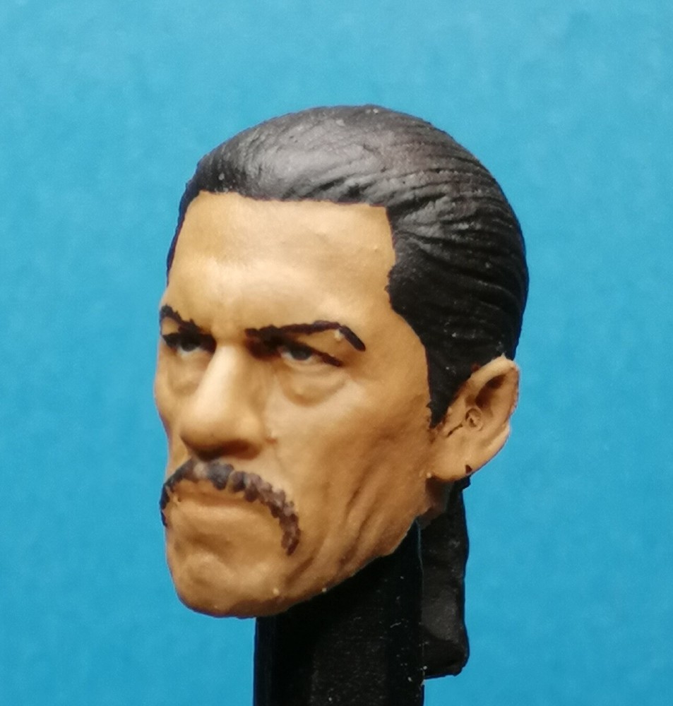 209 DANNY MACHETE TREJO MEXICAN HERO custom HEADCAST for ACTION FIGURE