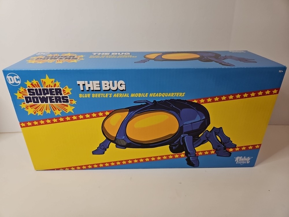 McFarlane DC Super Powers The Bug Blue Beetle’s Aerial Mobile Headquarters Ship