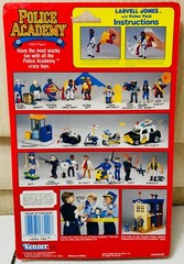 Kenner 1989 Police Academy KARATE Larvell Jones with Kicker Pack