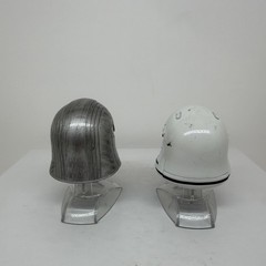 2- Star Wars The Black Series Titanium Die-cast Metal 2” Mini Helmets Phasma #02