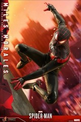 Hot Toys VGM46 Marvel Spiderman Miles Morales 1/6 Scale Figure NEW In OG Box