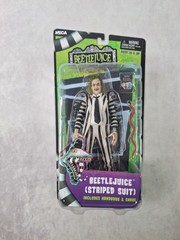 Beetlejuice Red Tuxedo 7″ NECA Action Figure w/Handbook & Snake New Sealed
