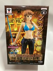 One Piece DXF The Grandline Lady Film Gold Nami Figure Banpresto Japan Import