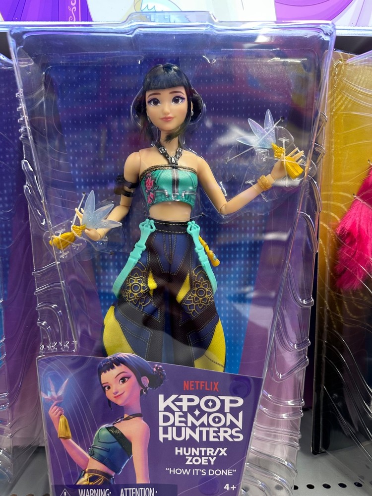 Mattel Netflix KPop Demon Hunters HUNTR/X Zoey How It’s Done Fashion Doll New Se