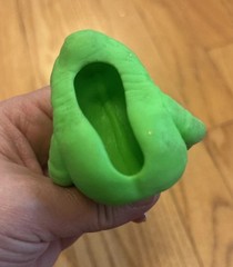 Ghostbusters Trap Ecto-1 Slimer Replacement Silicone Figure ONLY Rare Stretch