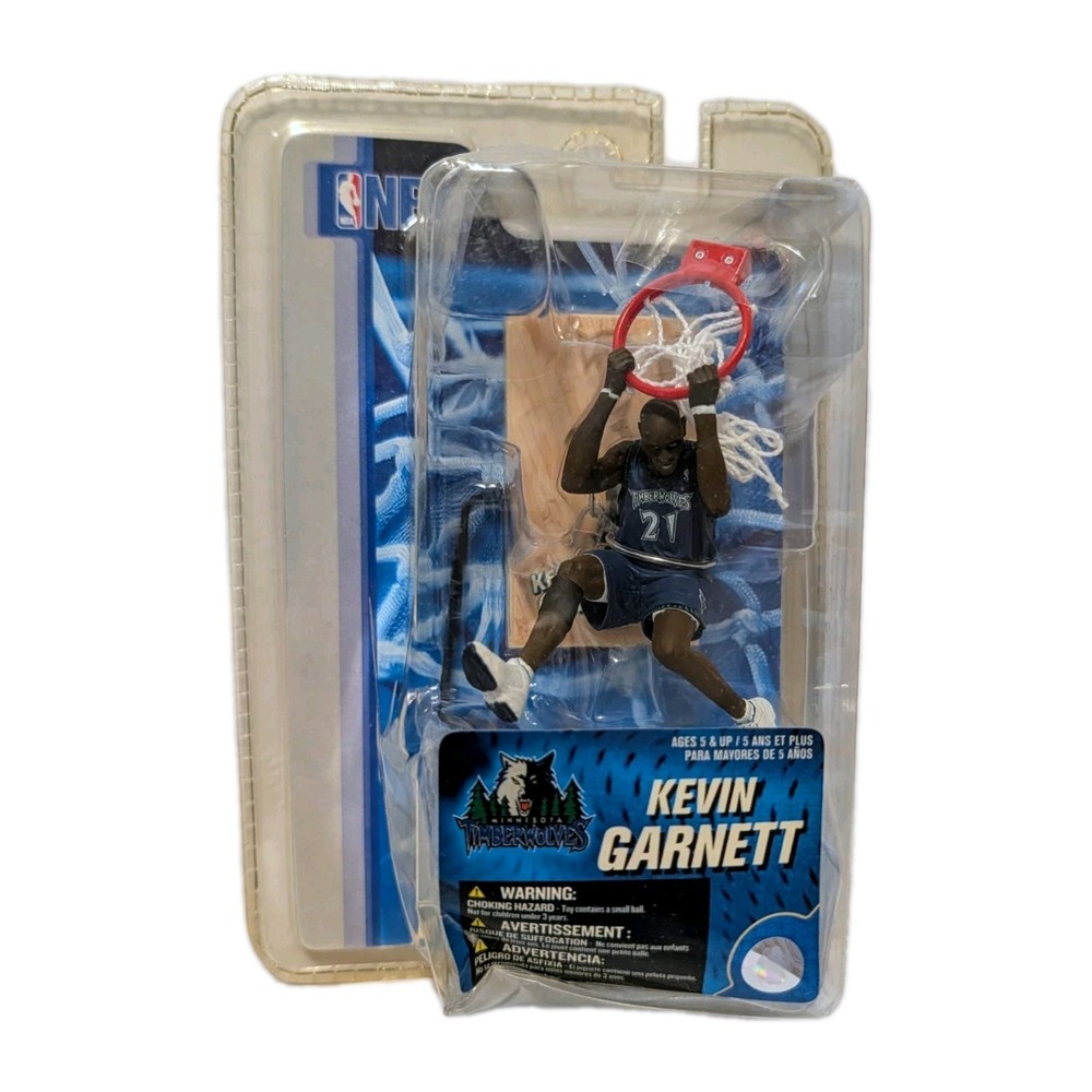 Kevin Garnett McFarlane Toys 3 Inch NBA Miniature Minnesota Timberwolves Figure