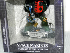 SIDESHOW WARHAMMER 40K SPACE MARINES BROTHER RHAMIEL NEW GEM WARRIORS S4