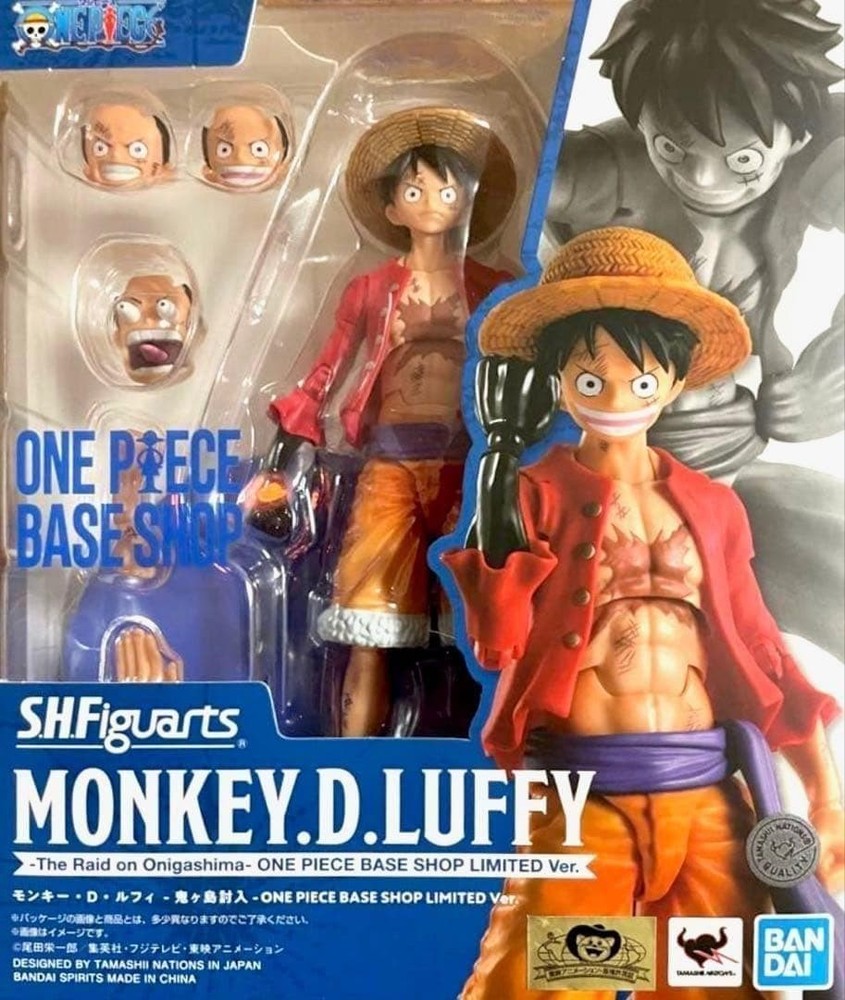 S.H.Figuarts Luffy Attack on Onigashima ONE PIECE BASE SHOP LIMITED Japan NEW