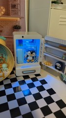 Nook Nooks Miniature Fridge Penguin Collectible Toy Open Box Inner Sealed