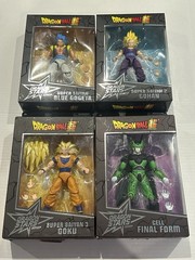 Dragon Ball Super Dragon Stars Figures Mix Lot 4 Blue Gogeta Gohan Goku Cell