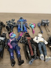 Fortnite 4” Action Figure Lot Of 9. Ice King, Meowscles, Whiplash Plus