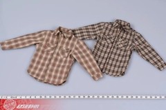 1/6 Scale Male Plaid Shirt Model For 12 Inch Ph Tbl Action Figure Body Toys