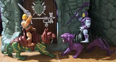 Customs For Masters Of The Universe Mighty Masters He-man Battlecat