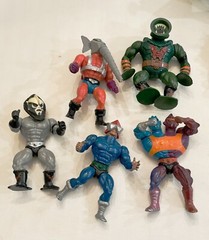 HeMan Masters of the Universe Lot of 16 Action Figures Pre-Owned Mattel 1980s