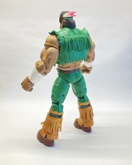 Capcom Sota Toys Street Fighter T. Hawk Figure Green Clothes Round 2 Wave 8″
