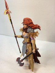 Marvel Legends Custom Red Sonja READ DESCRIPTION
