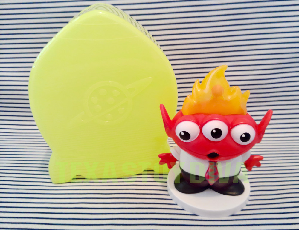 Disney Toy Story Culturefly Smols Alien Remix Anger 3″ Figure Inside Out -READ-