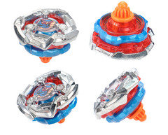 BX-16 Burst Beyblade Viper Tail Red Silver Starter Blade Spinning Top Gyro Toy