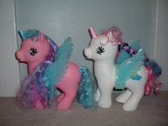 10 My Little Ponies Various Sizes Large To SMALL Vintage 1981-82 LOT MLP W/WINGS