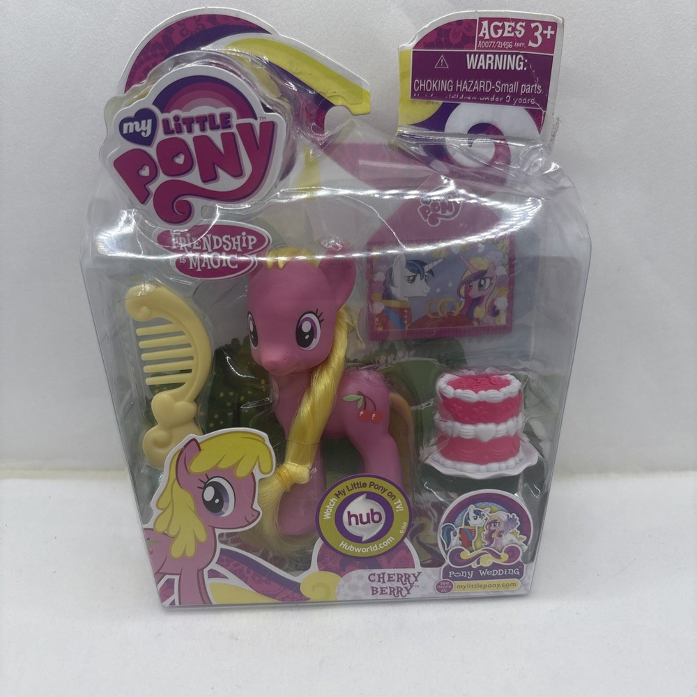 NEW My Little Pony G4 CHERRY BERRY Friendship is Magic Pony Wedding Cake Brush