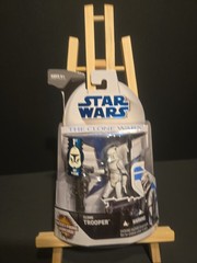 Star Wars 2008 Clone Trooper Action Figure the Clone Wars, No. 5