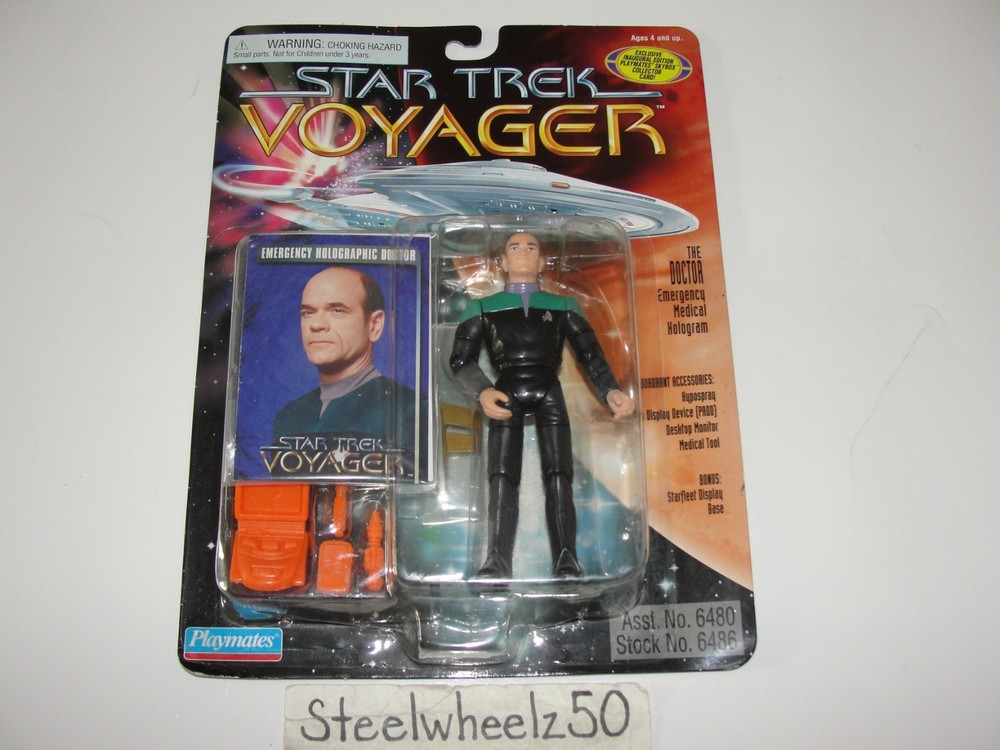 Star Trek Voyager The Doctor Emergency Medical Hologram EMH Figure 1995 NEW 6486