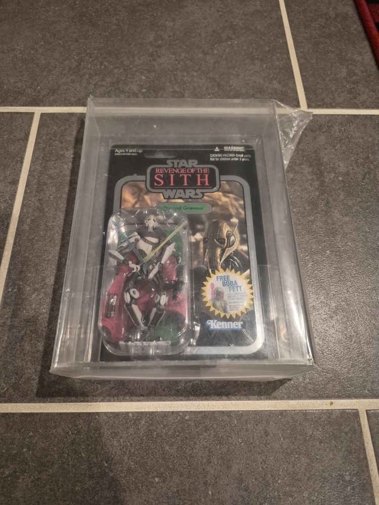 2010 Star Wars Vintage Collection VC17 General Grievous Foil AFA Graded 8.5