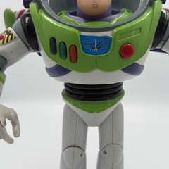 VINTAGE 1990’s TOY STORY THINKWAY TALKING BUZZ LIGHTYEAR TALKING ZURG WORKING