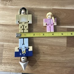 Official Roblox Jazwares Mini Figure Lot of 3 Assorted Avatar Toys No Codes