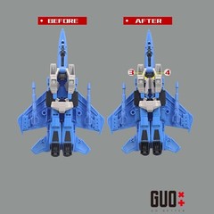 For SS86 Thundercracker 3D Print Filler Upgrade Kit Filling Parts GO Better
