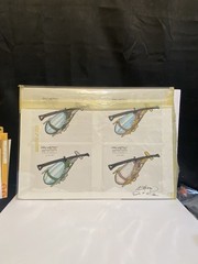 GI JOE 1994 ORIGINAL LOCUST COLOR STUDY SKETCHES 30TH ANNIVERSARY CHRISTIES