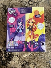 MLP My Little Pony Equestria Girls Sunset Shimmer & Twilight Sparkle 2 Pack New