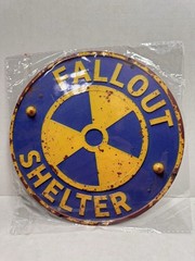 Fallout (TV Series) Cooper Howard Vault-Tec Suit 8″ New Sealed + Metal Sign