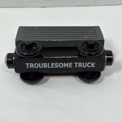 Thomas Wooden Railway Troublesome Truck Open Wagon Wood Train Learning Curve VTG