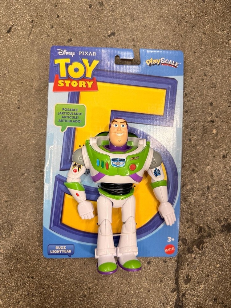 Mattel Disney Pixar Toy Story 5 PlayScale Buzz Lightyear Action Figure