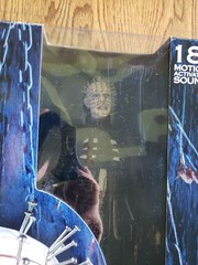 🔥NECA Hellraiser Pinhead 18” Horror Figure Motion Activated Sound 2003 New 🔥