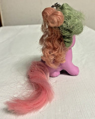 Vintage Little Pretty Kitty Heaven Heart – Mattel Pink Cat w/ Crown – Rare