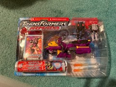 Transformers Armada Sideways w Crosswise & Rook Mini-Cons 2002 Figure Set NEW