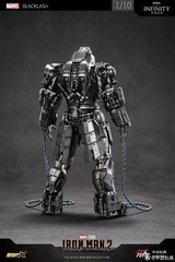 1915-02: ZD TOYS IRON MAN 2: Whiplash 9″ Action Figure with Light Up Feature