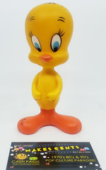 ORIGINAL Vintage 1969 Dakin Looney Tunes Tweety Bird 6″ Vinyl Plastic Figure