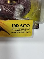 Vintage 1995 DragonHeart Draco Dragon Figure Kenner Hasbro Power Flap Wings Jaws