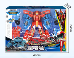 Tobot V Galaxy Detectives Invincible Transforming Combined Robot Figure -No Box