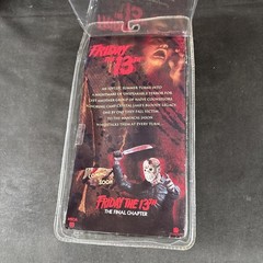 JASON VOORHEES BATTLE DAMAGE ACTION FIGURE REEL TOYS OPEN BOX NECA HORROR