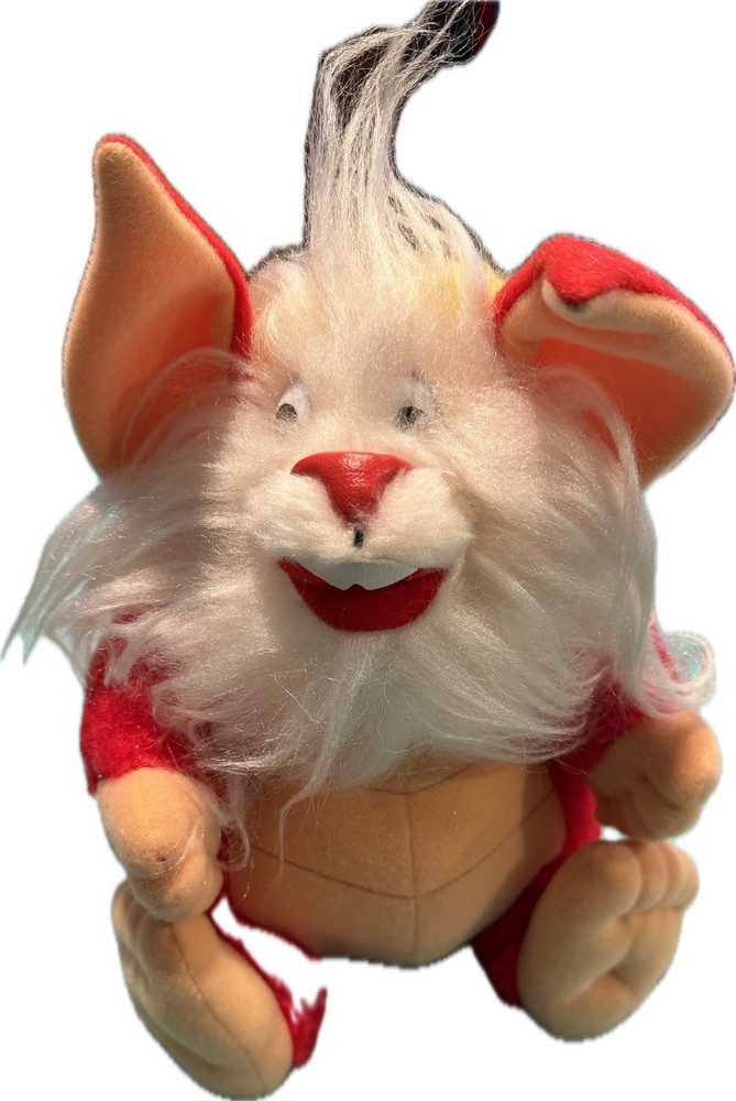Glasslite Brazil Vintage 1986 THUNDERCATS Snarf Stuffed Plush Rare