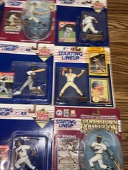 Huge Lot MLB Kenner Starting lineup SLU Nolan Ryan Bonds Clemente Collection