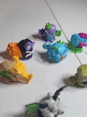 Moose Toys Mr Beast Swarm Lab Hybrids Action Figures Lot Of 17 Great Condition